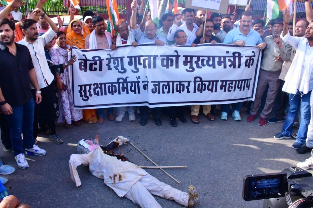 Ritu Barala Case: Congress Protests in Jaipur Over Zero FIR Demand